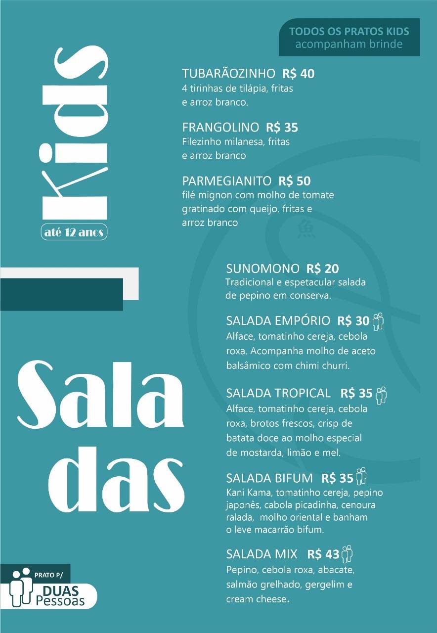 Empório da Tilápia Botucatu cardápio