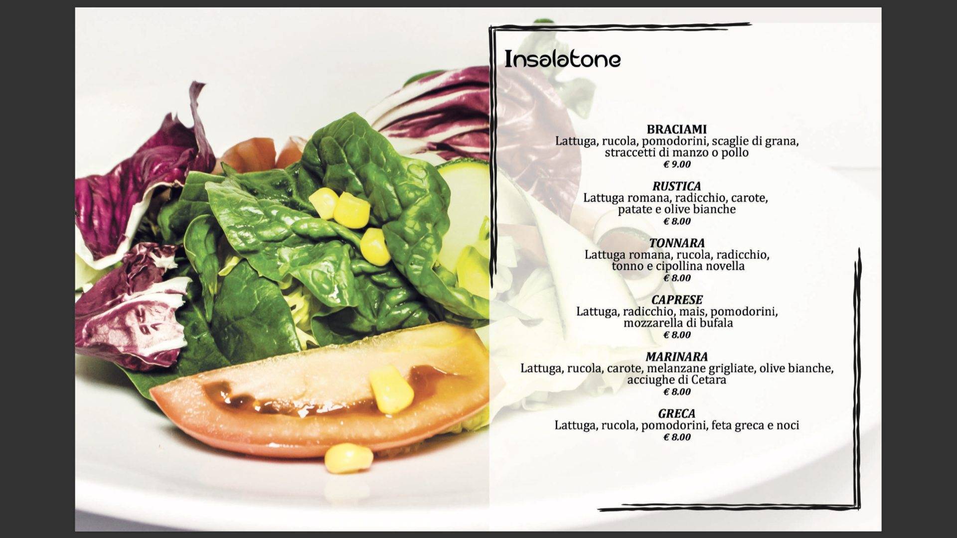 Menu di Braciami Aversa 