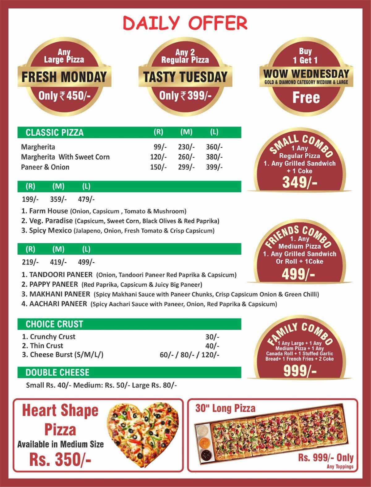 Brampton Cafe & Restro menu