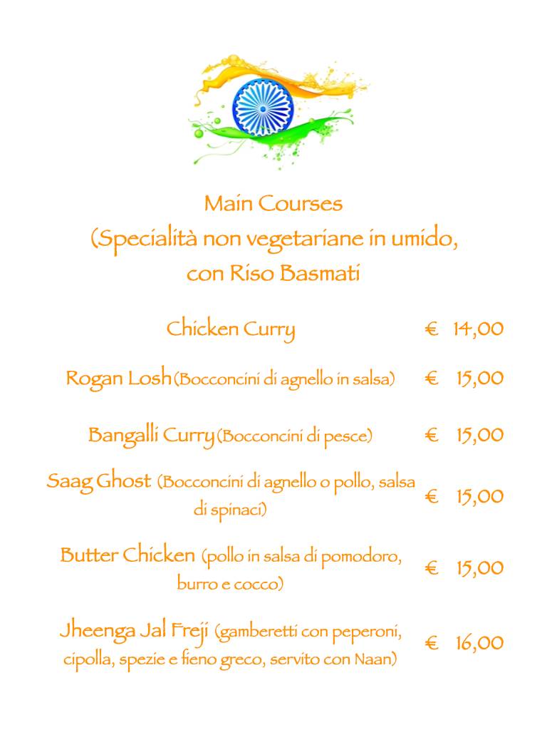 Menu di Ristorante Pizzeria Hotel Grillo Verde 