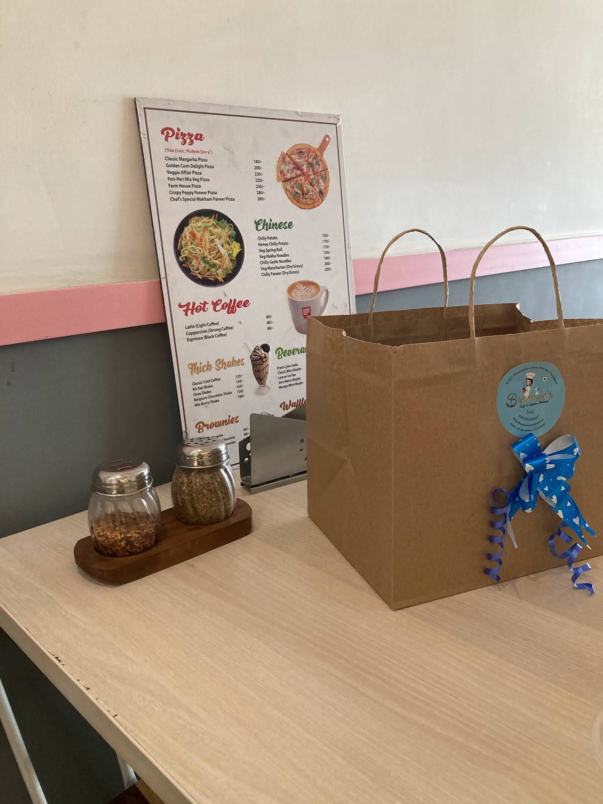 Broomie's Bakery menu