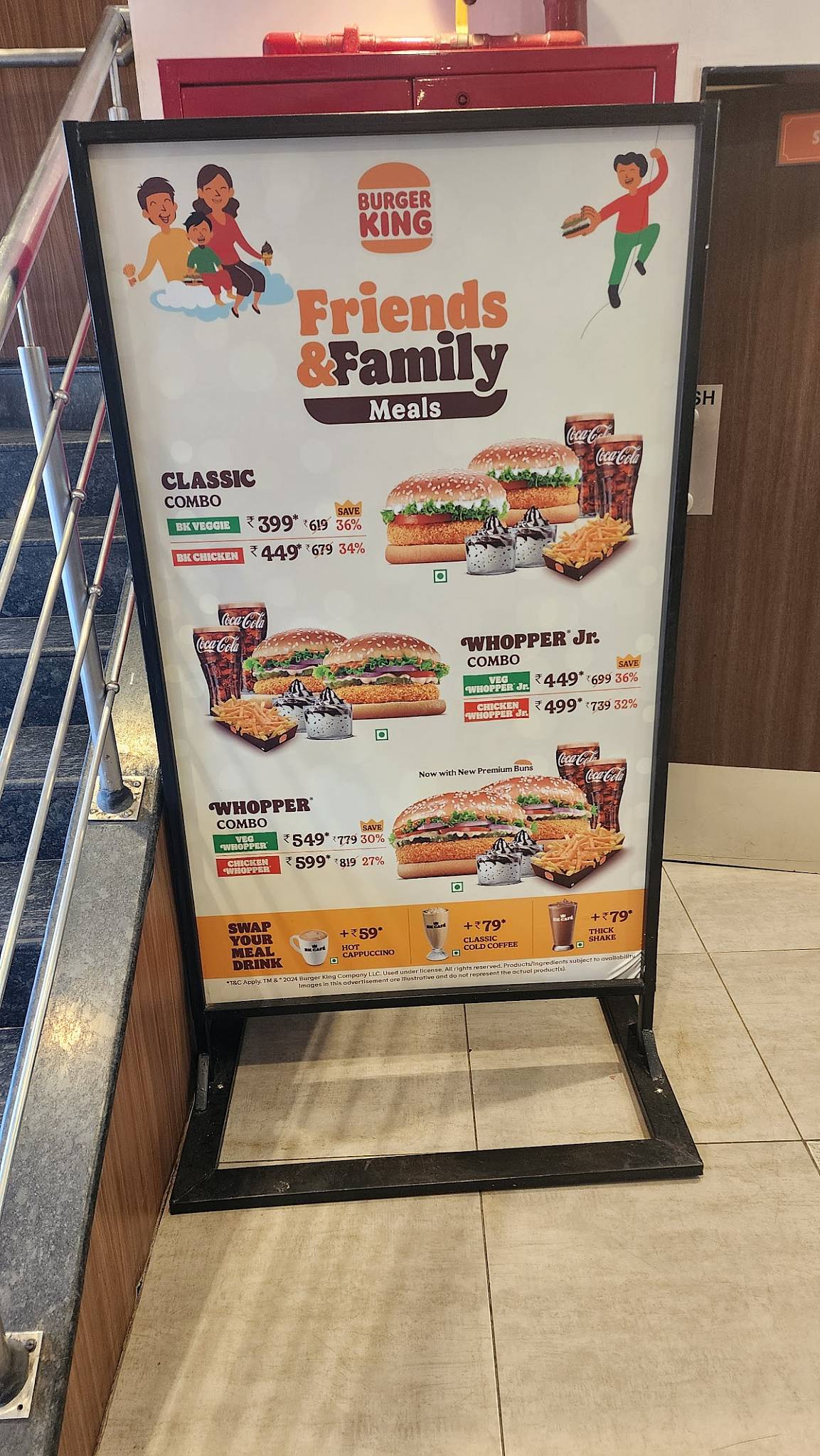 Burger King menu