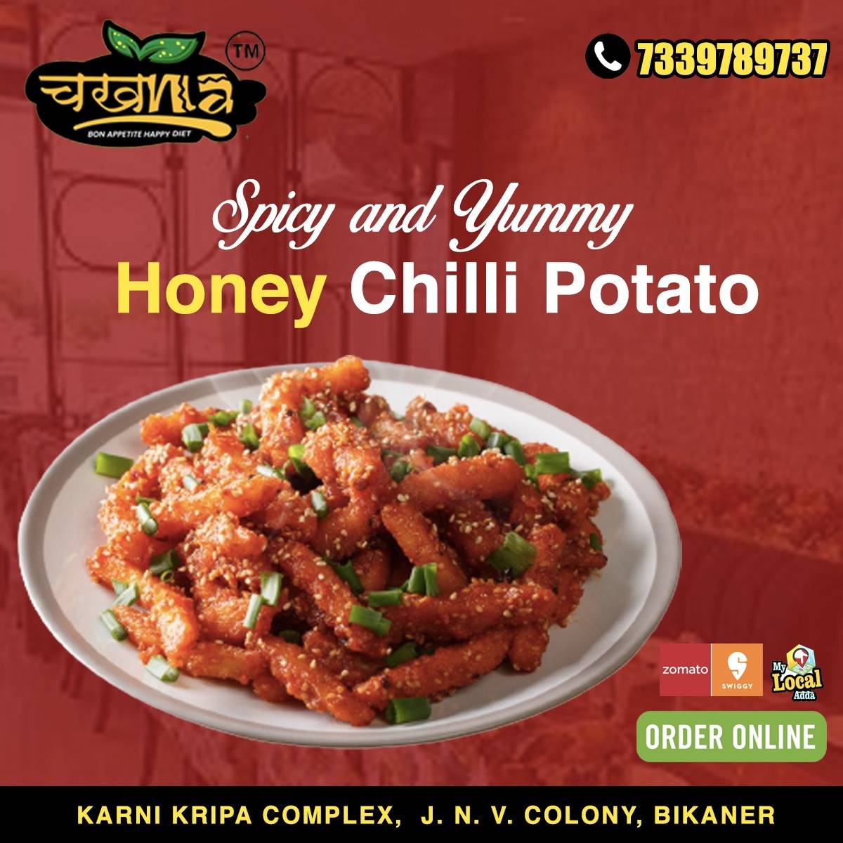 CHAKHNA FINE DINE & ROOFTOP RESTAURANT menu