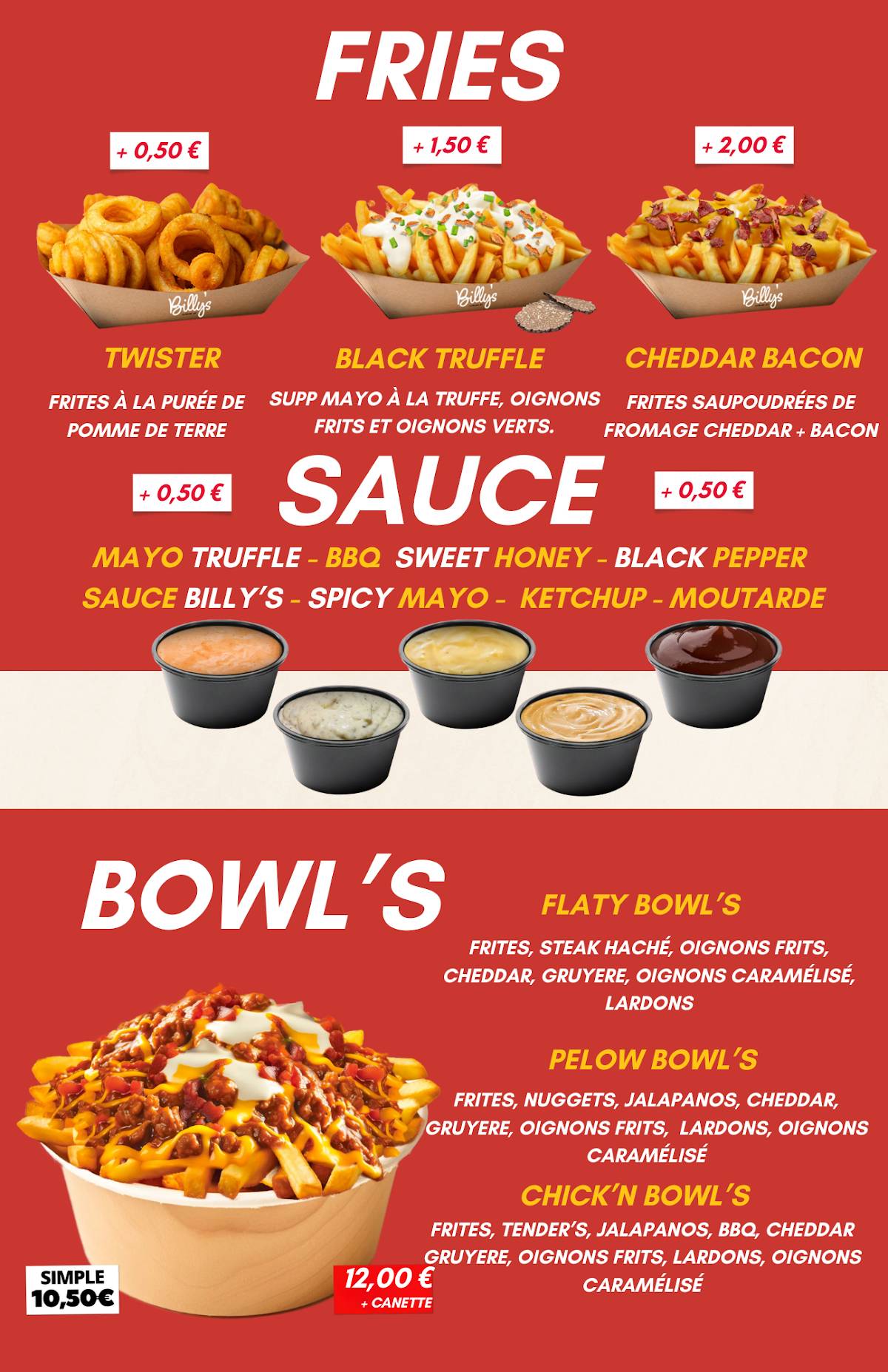 Menu de CHEZ ABÉ SMASH BURGER VENISSIEUX