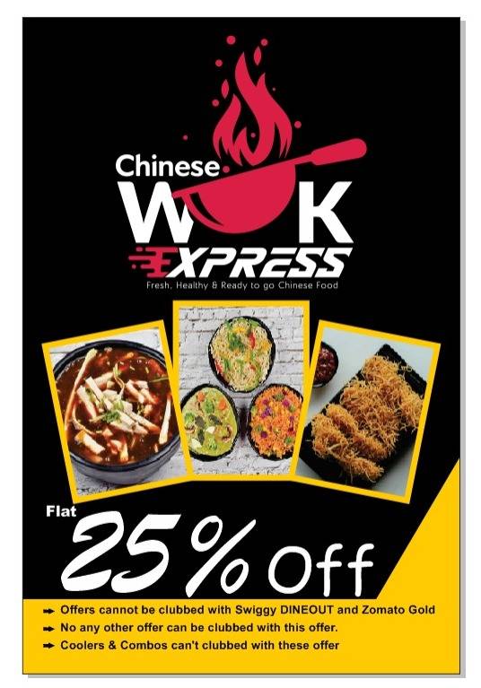 CHINESE WOK EXPRESS menu