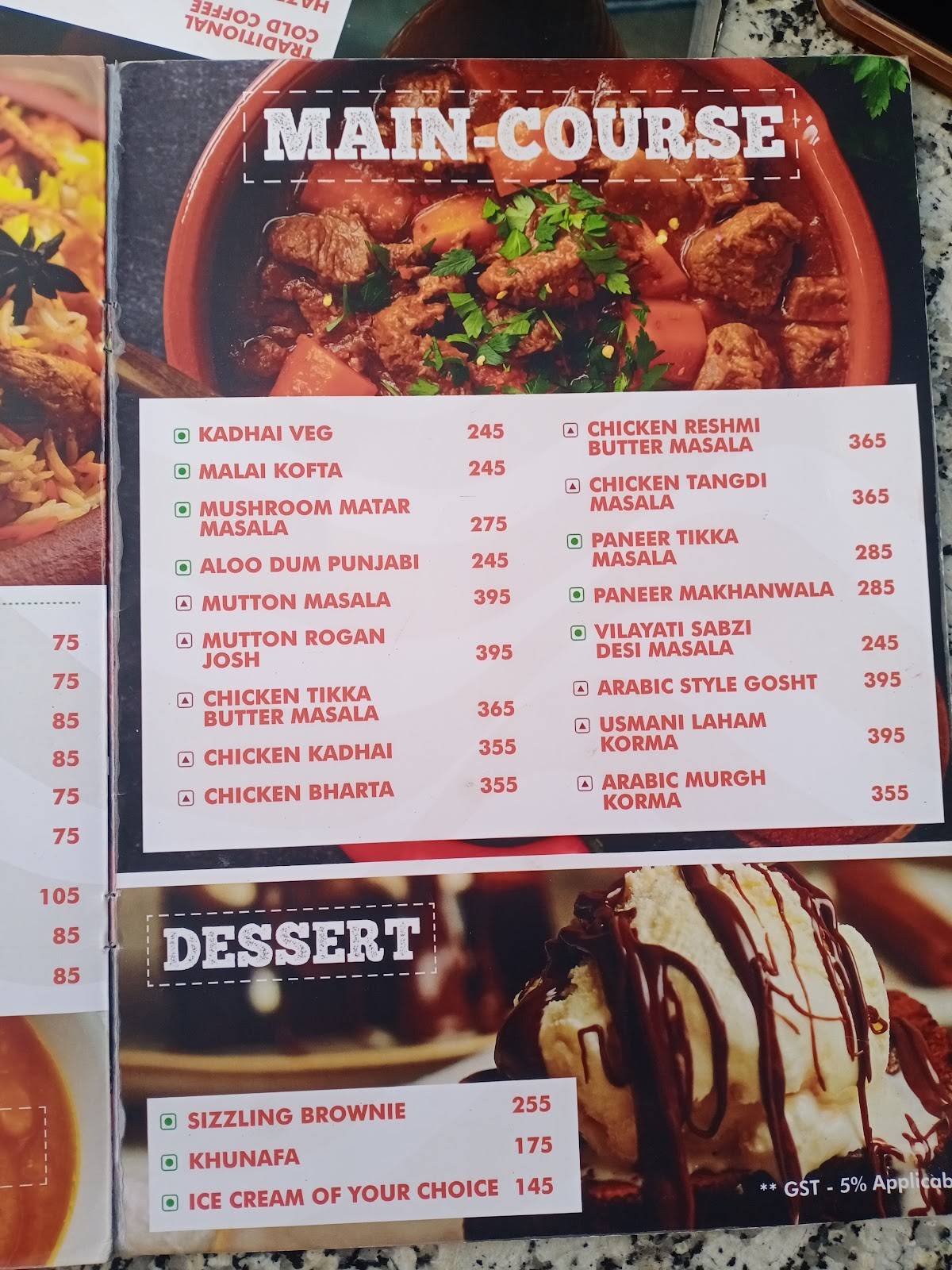 Boho The Sky Cafe- Madhyamgram menu