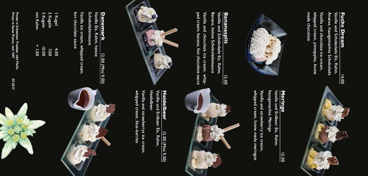 Menu di Fuchs Bäckerei 