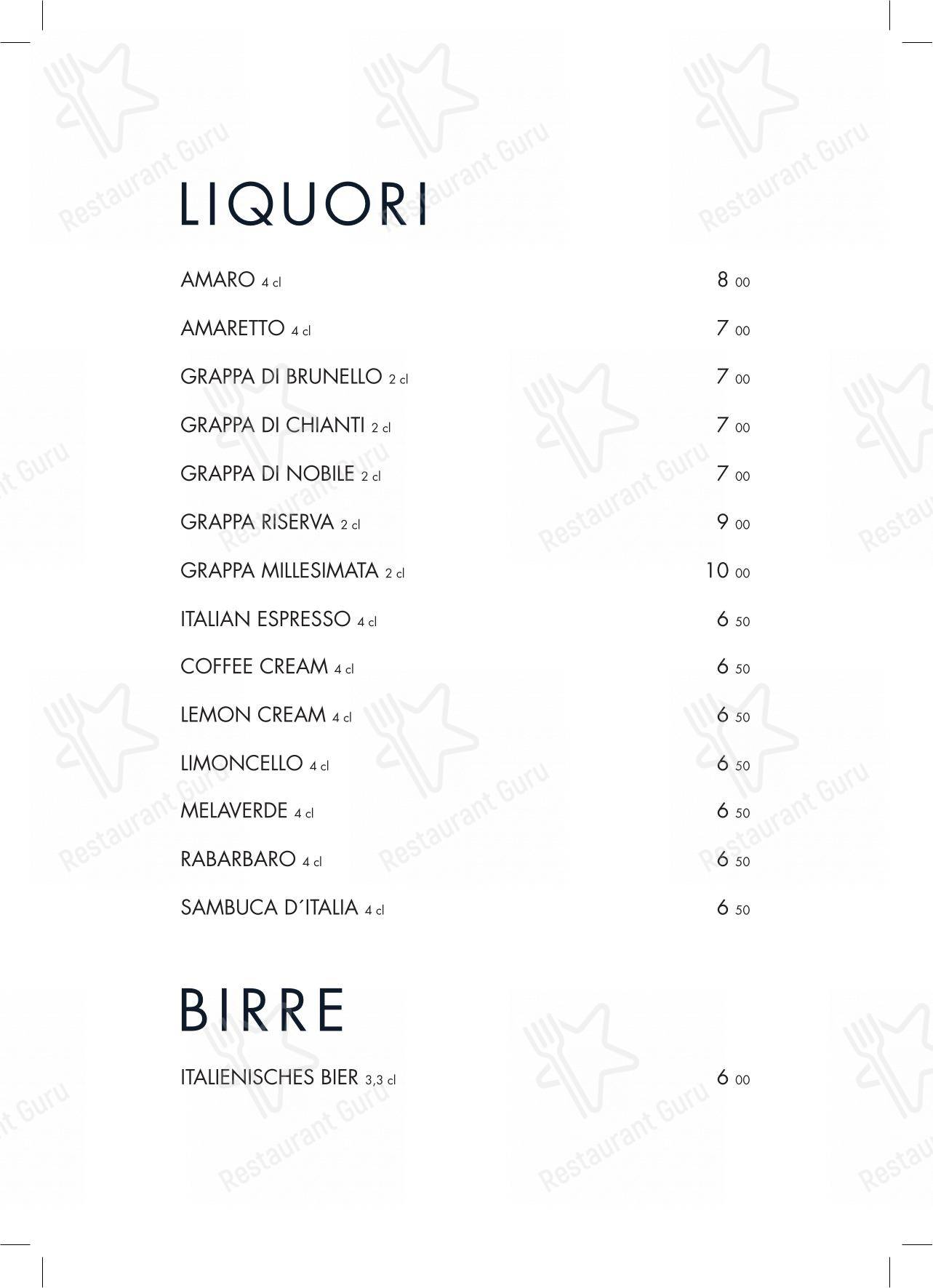 Café Luna in Basilea - Menu