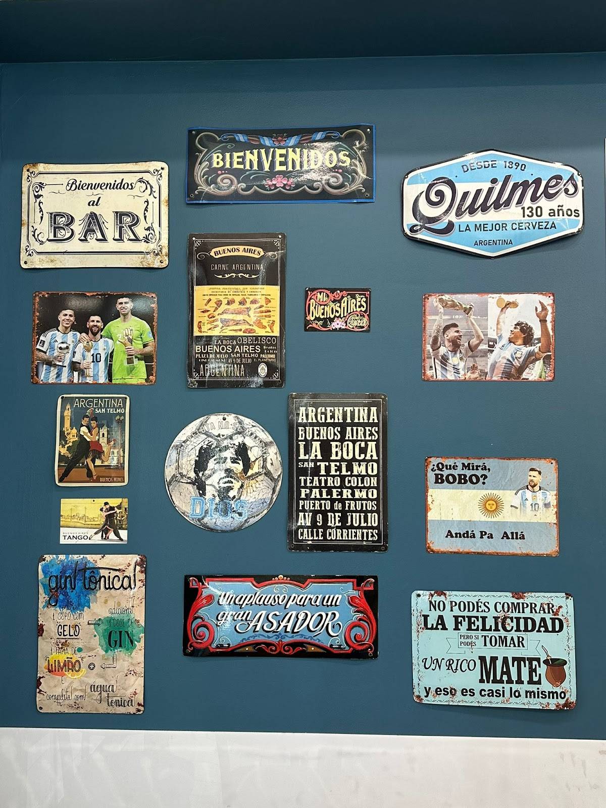 Menu de Cafe Porteño