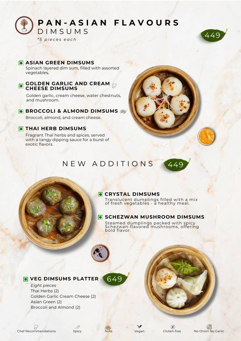 Sequoia Café menu