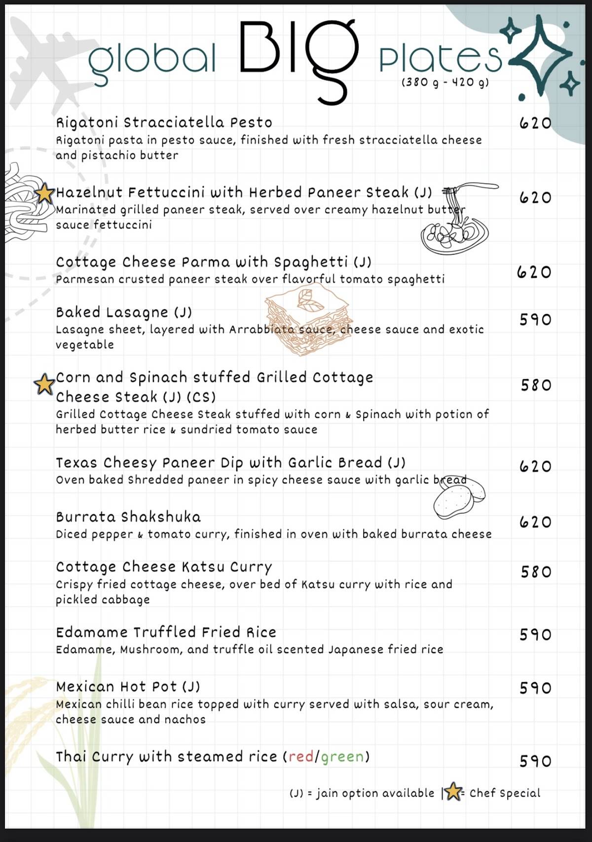The House of Earthmonk menu