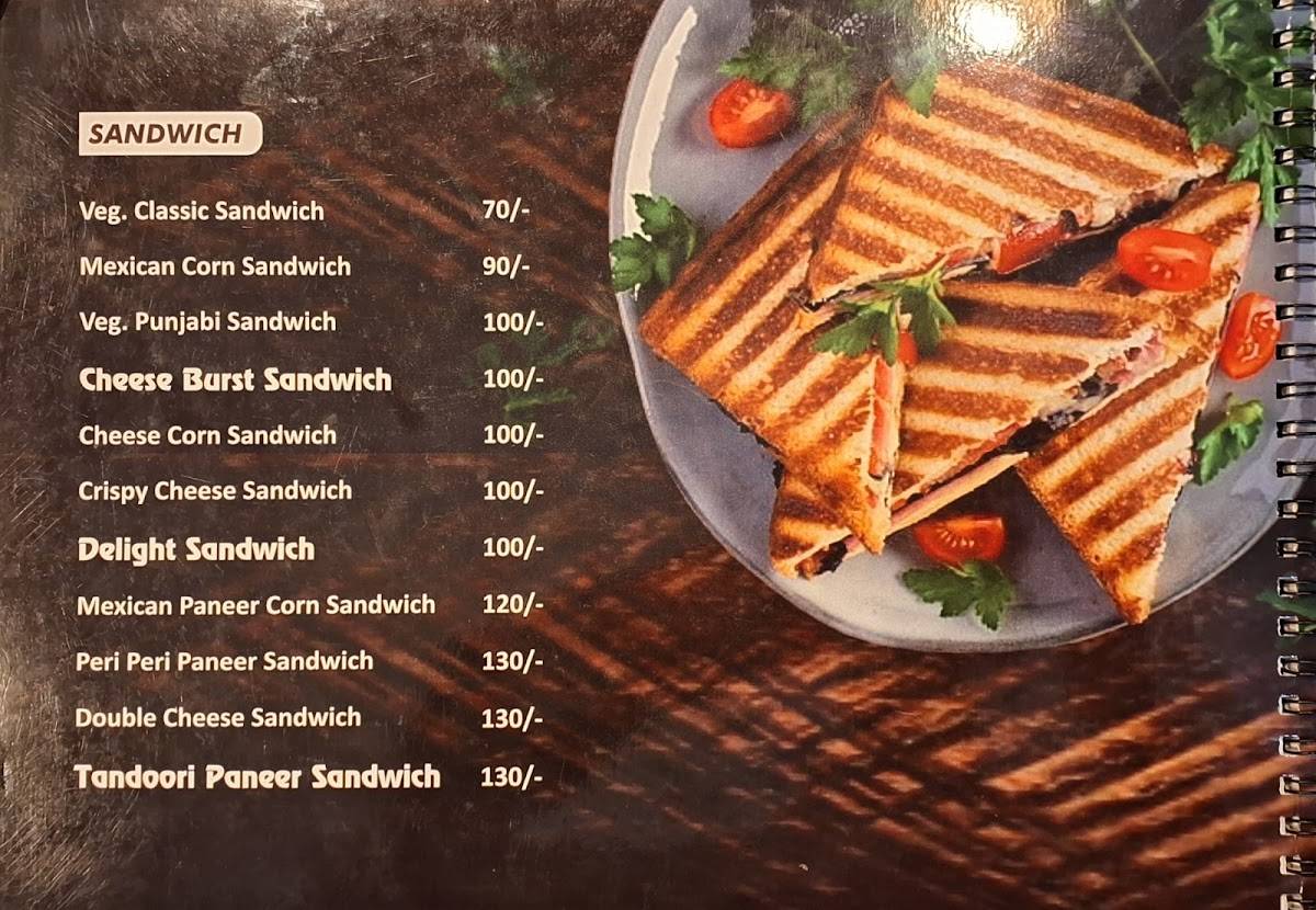 Cafe unity menu