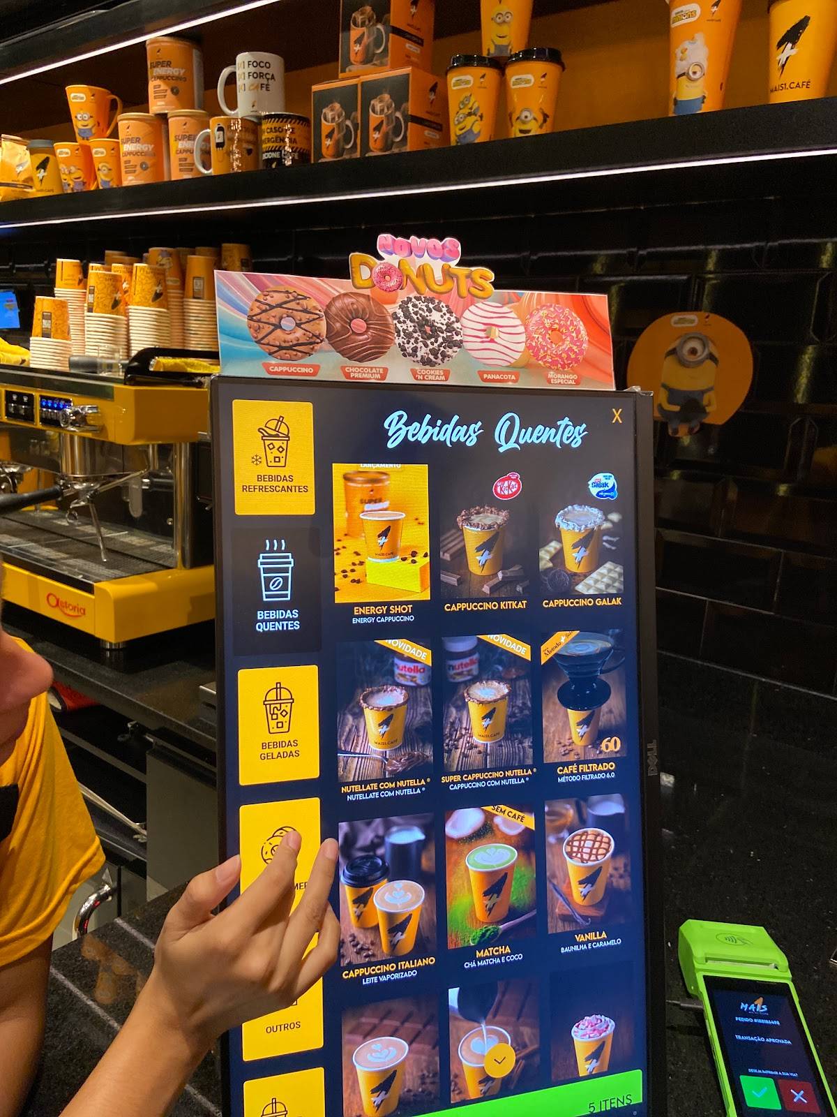 Cafeteria Mais1 Café - Vila Velha - XV de Novembro cardápio