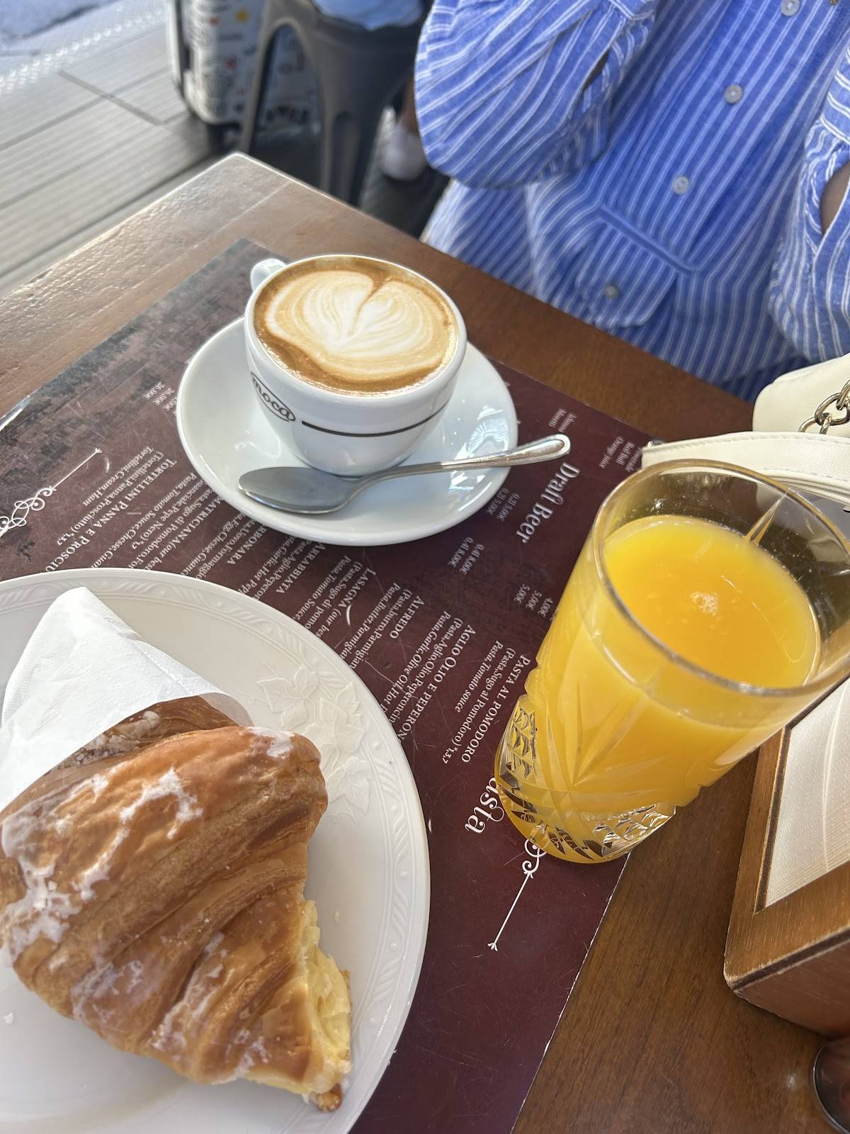 Menu di Caffe dei Papi 