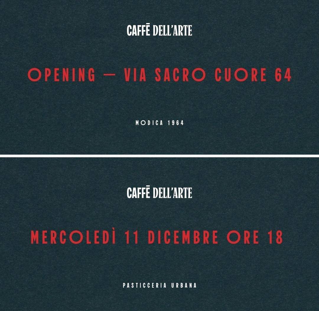 Menu di Caffè dell'Arte 
