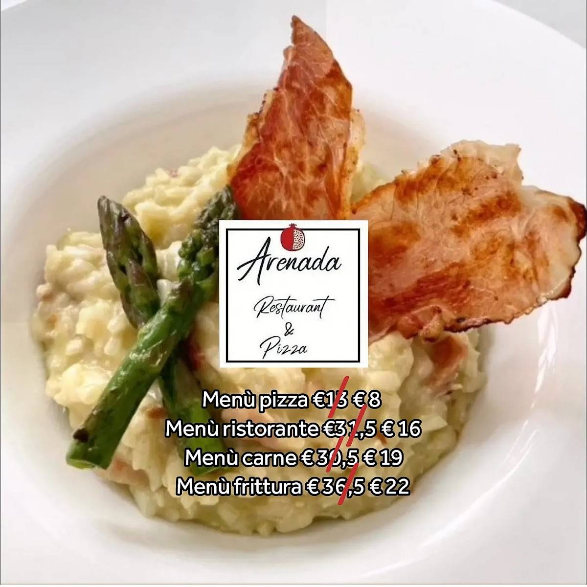 Menu di Arenada 