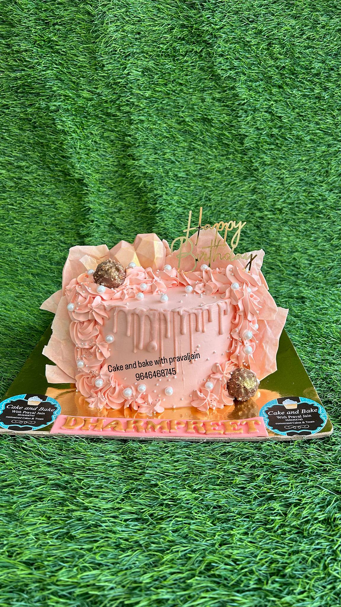 Cake and bake with praval jain menu