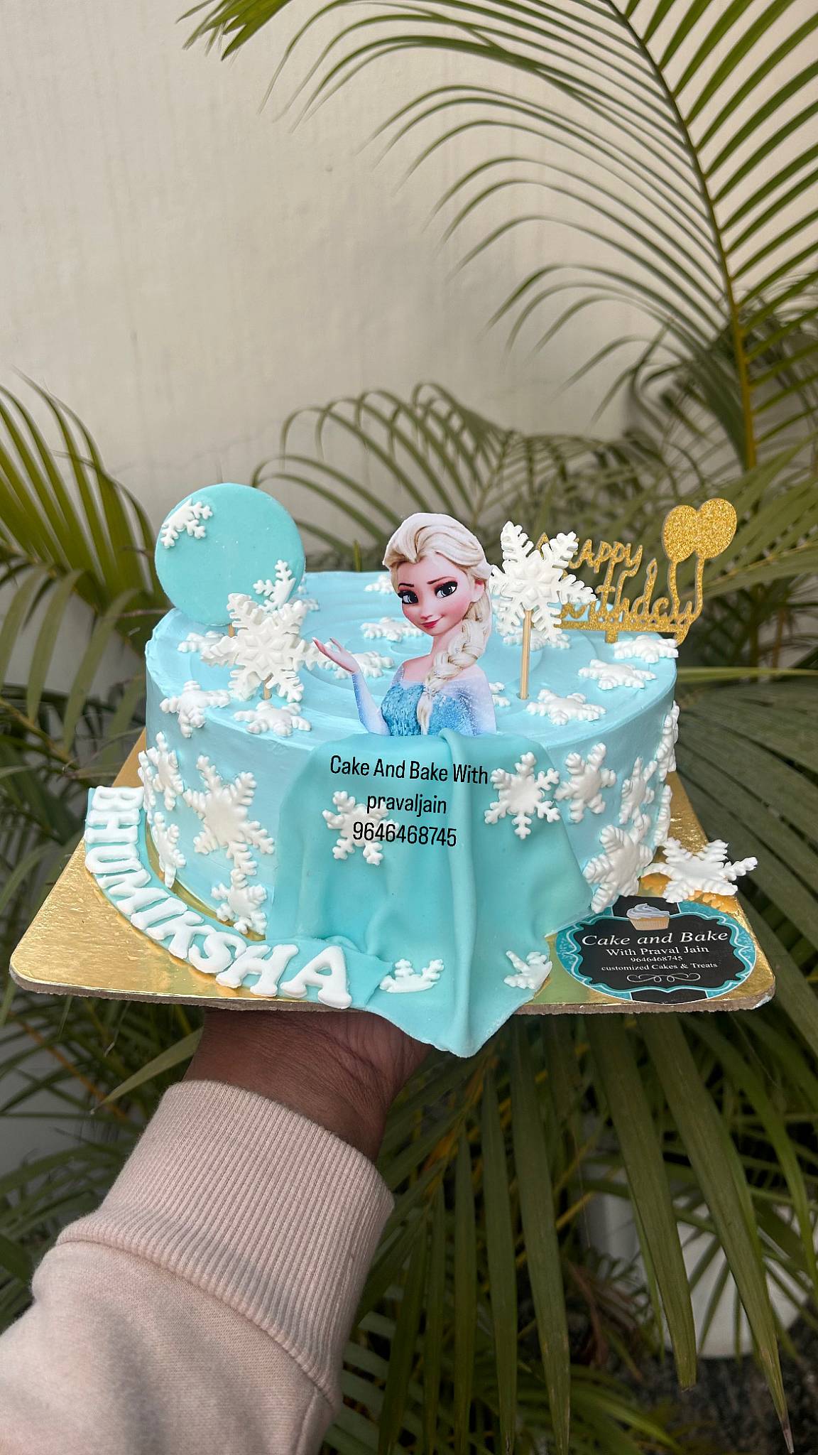 Cake and bake with praval jain menu