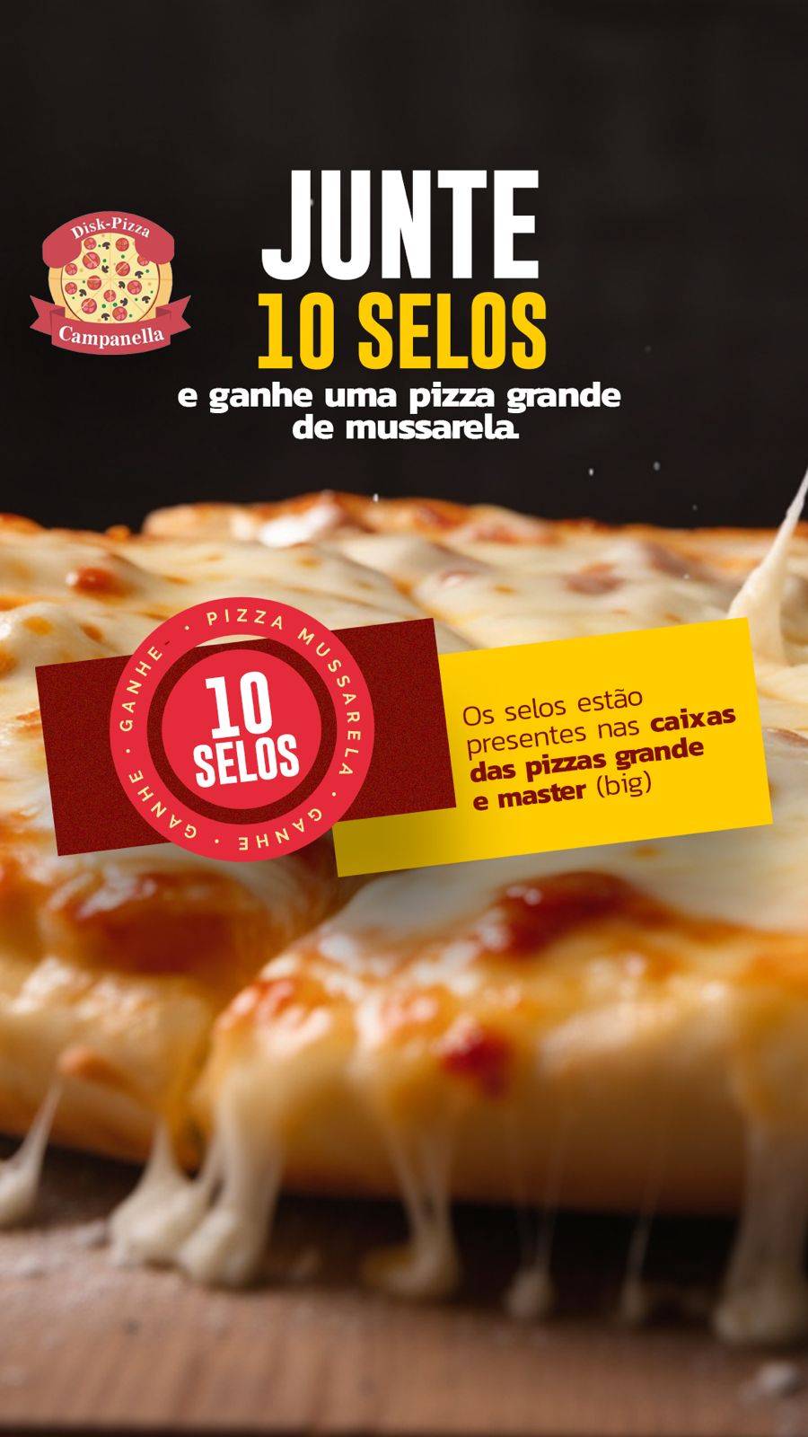 Campanella Disk Pizzas cardápio