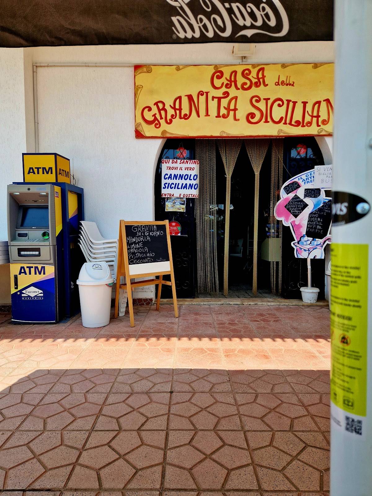 Menu di Casa della Granita Siciliana da Santino 