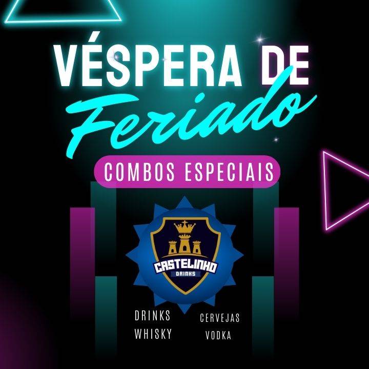 Castelinho drink’s cardápio