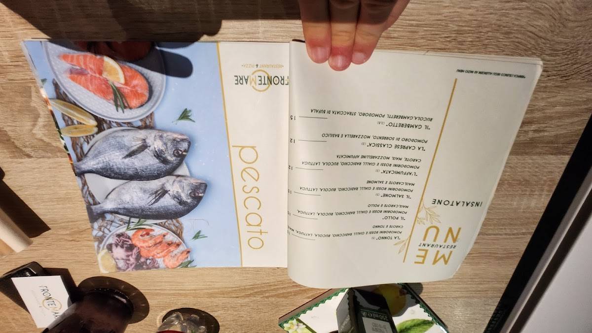 Menu di FronteMare C.M.