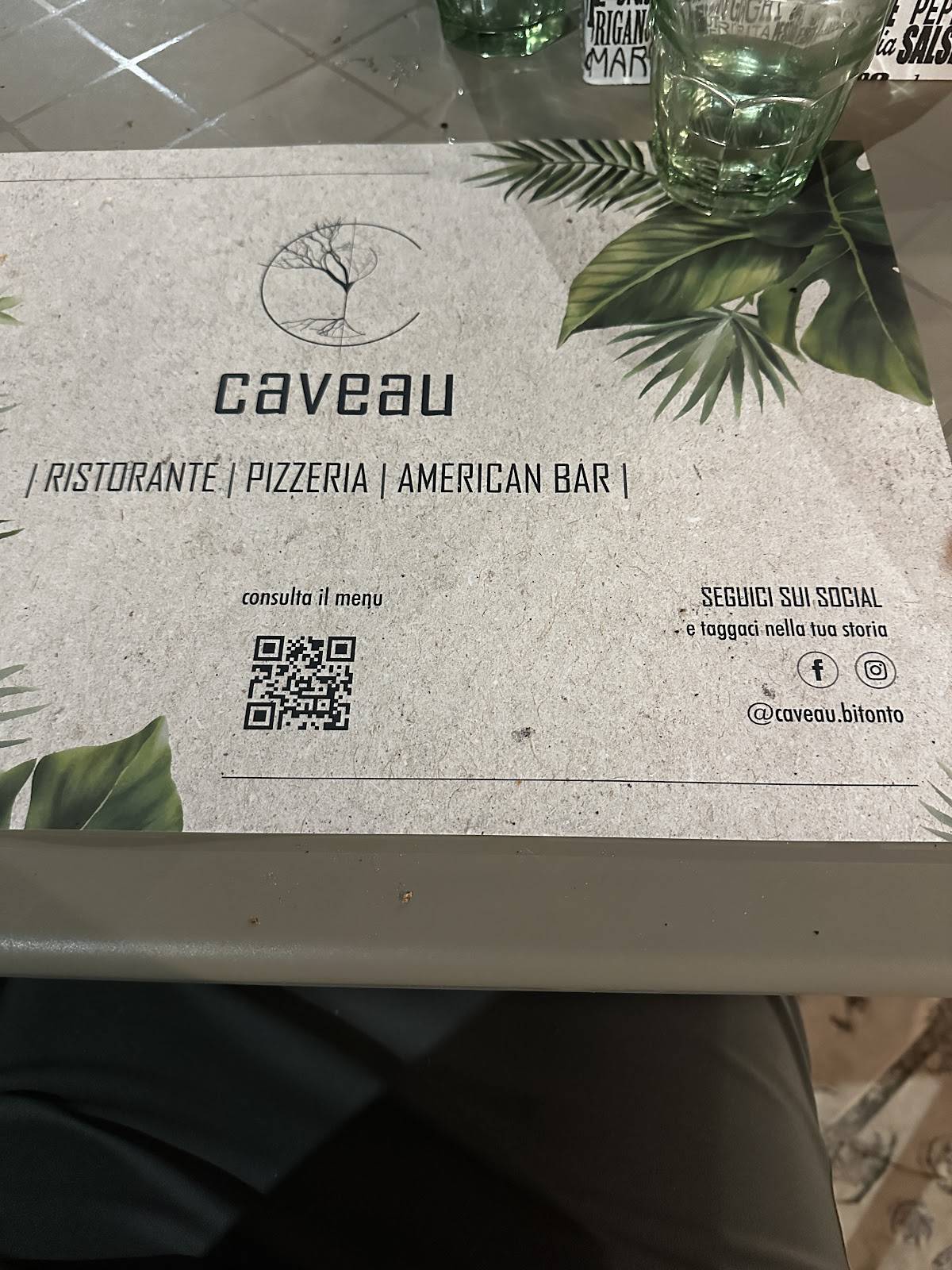 Menu di Caveau Bitonto 