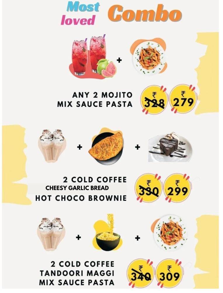 Chaiholic - best cafe in new colony menu