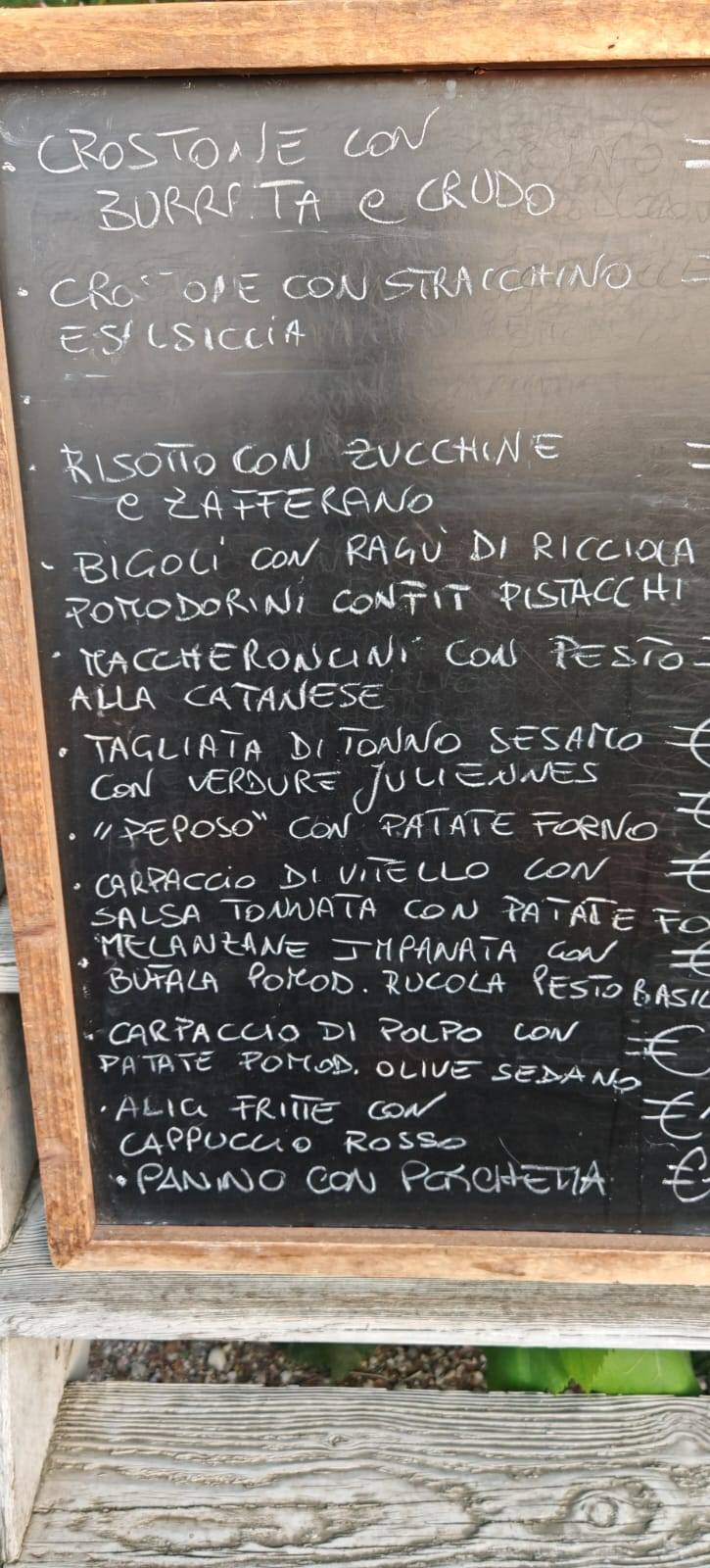 Menu di Ristorante Che C'è C'è 