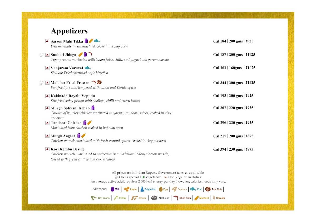 Ayna menu