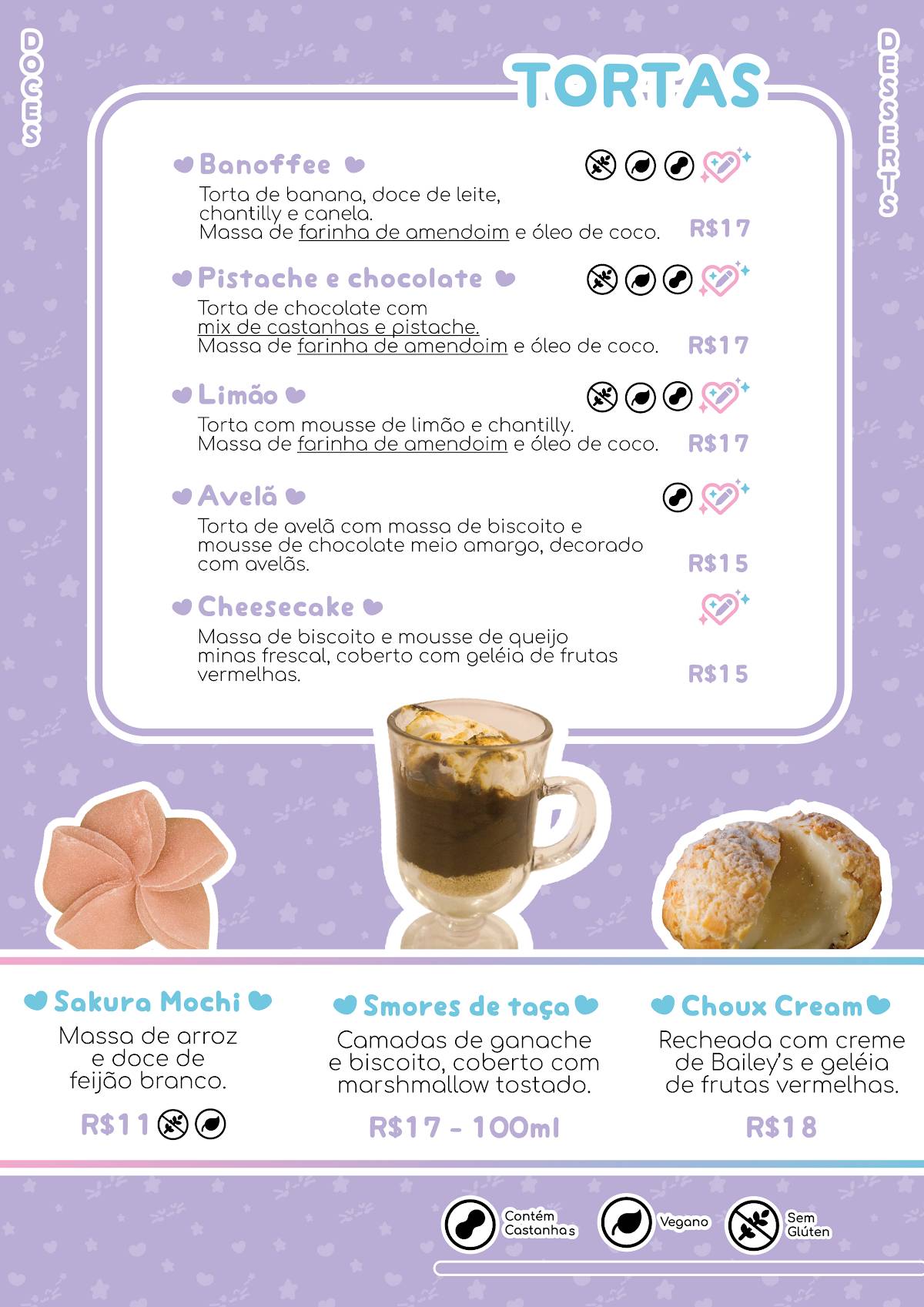 Chest Of Wonders - Maid Café cardápio