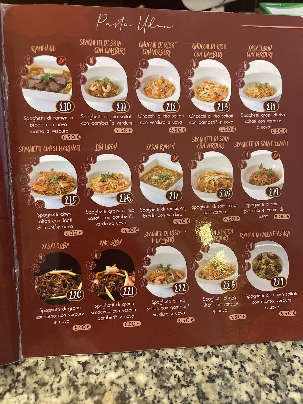 Menu di Chihiro Sushi Restaurant 