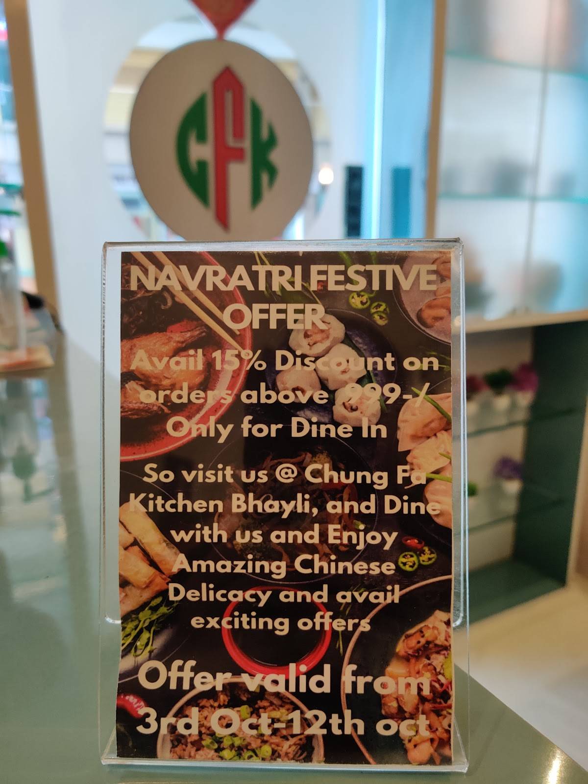 Chung Fa Kitchen-Best Chinese Restaurant in Vasna-Bhayli menu