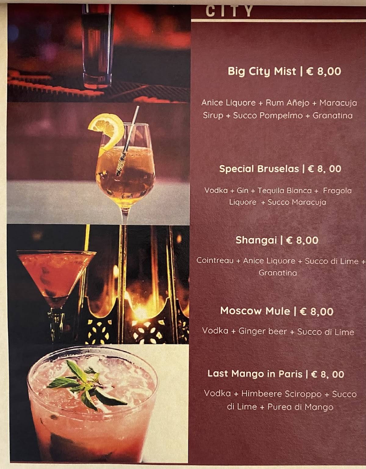 Menu di City Cafe 