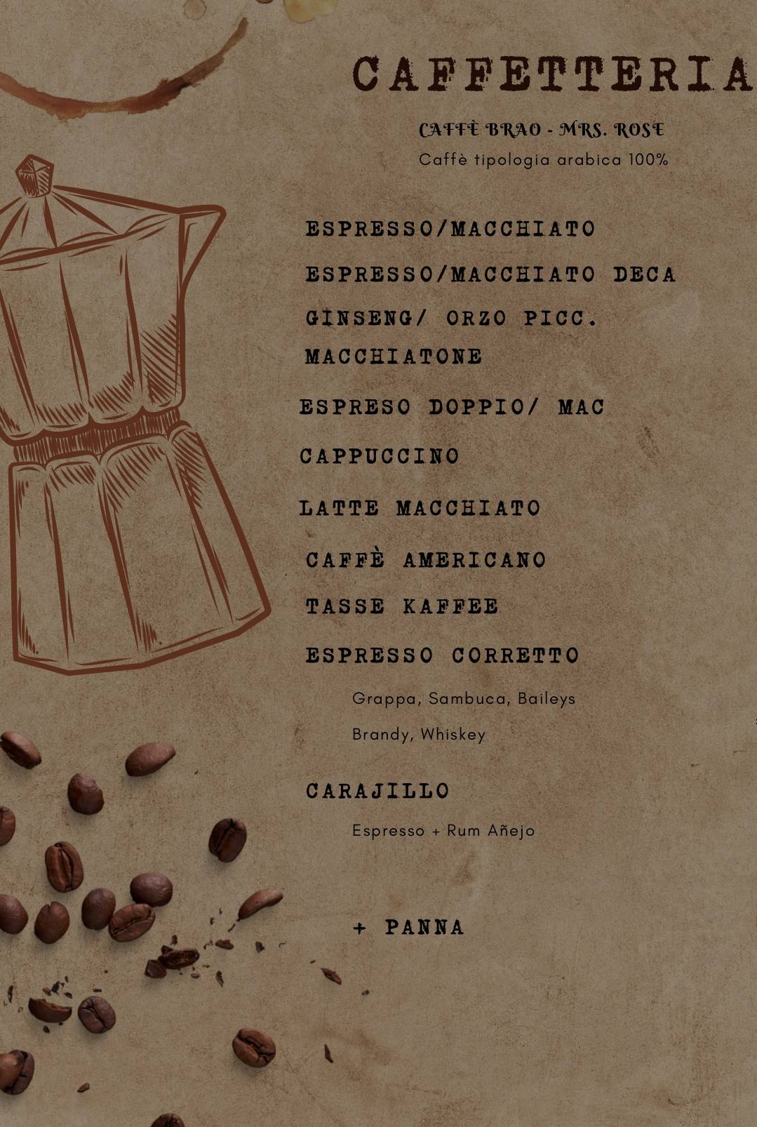 Menu di City Cafe 