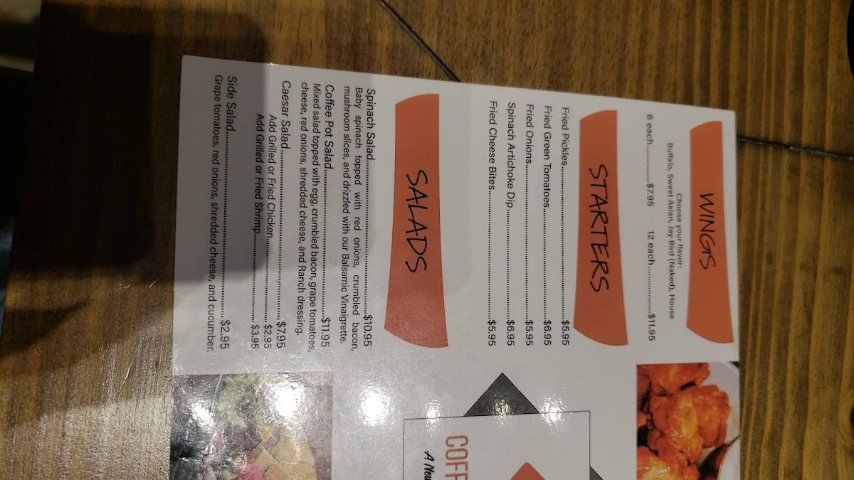 Menu at Downtowner Grill steakhouse, Lucedale