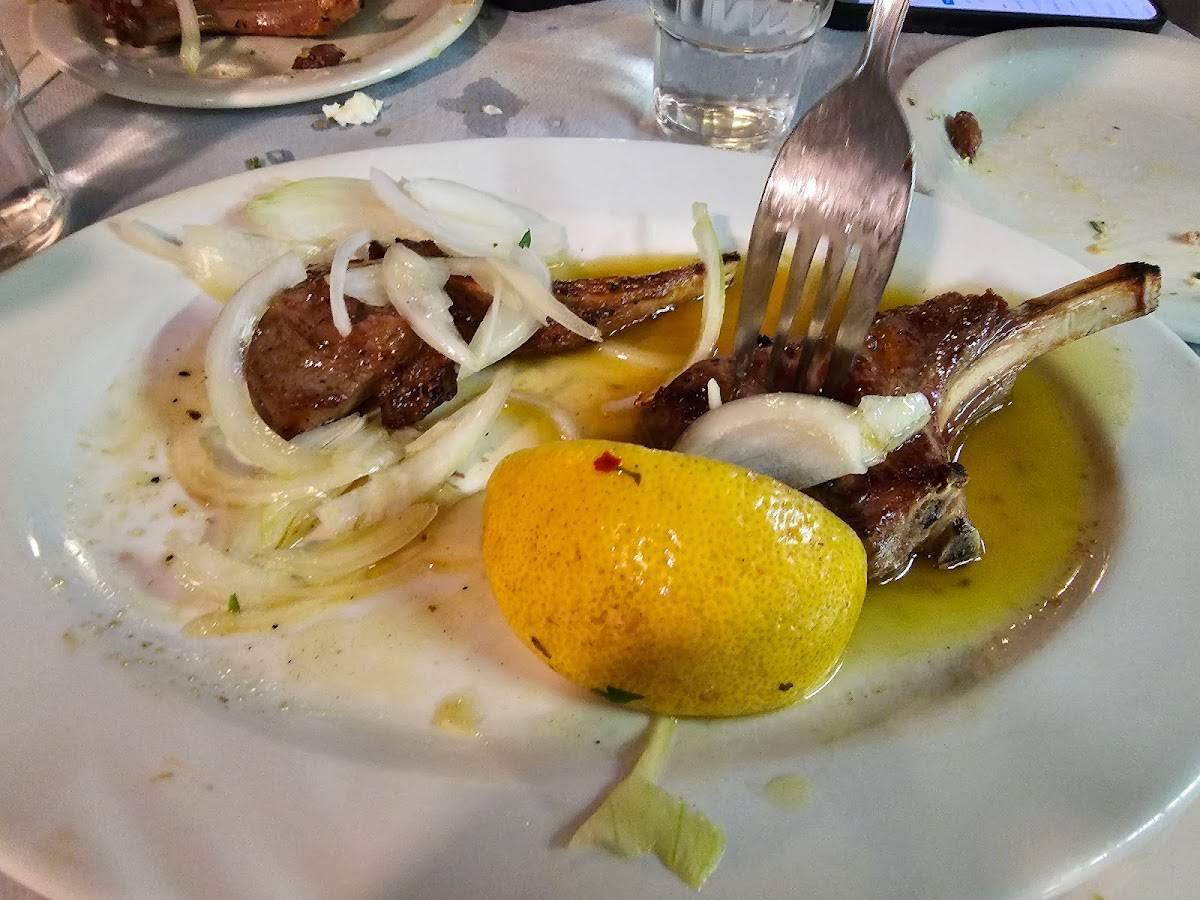 Menu at Jim's Greek Tavern restaurant, Collingwood