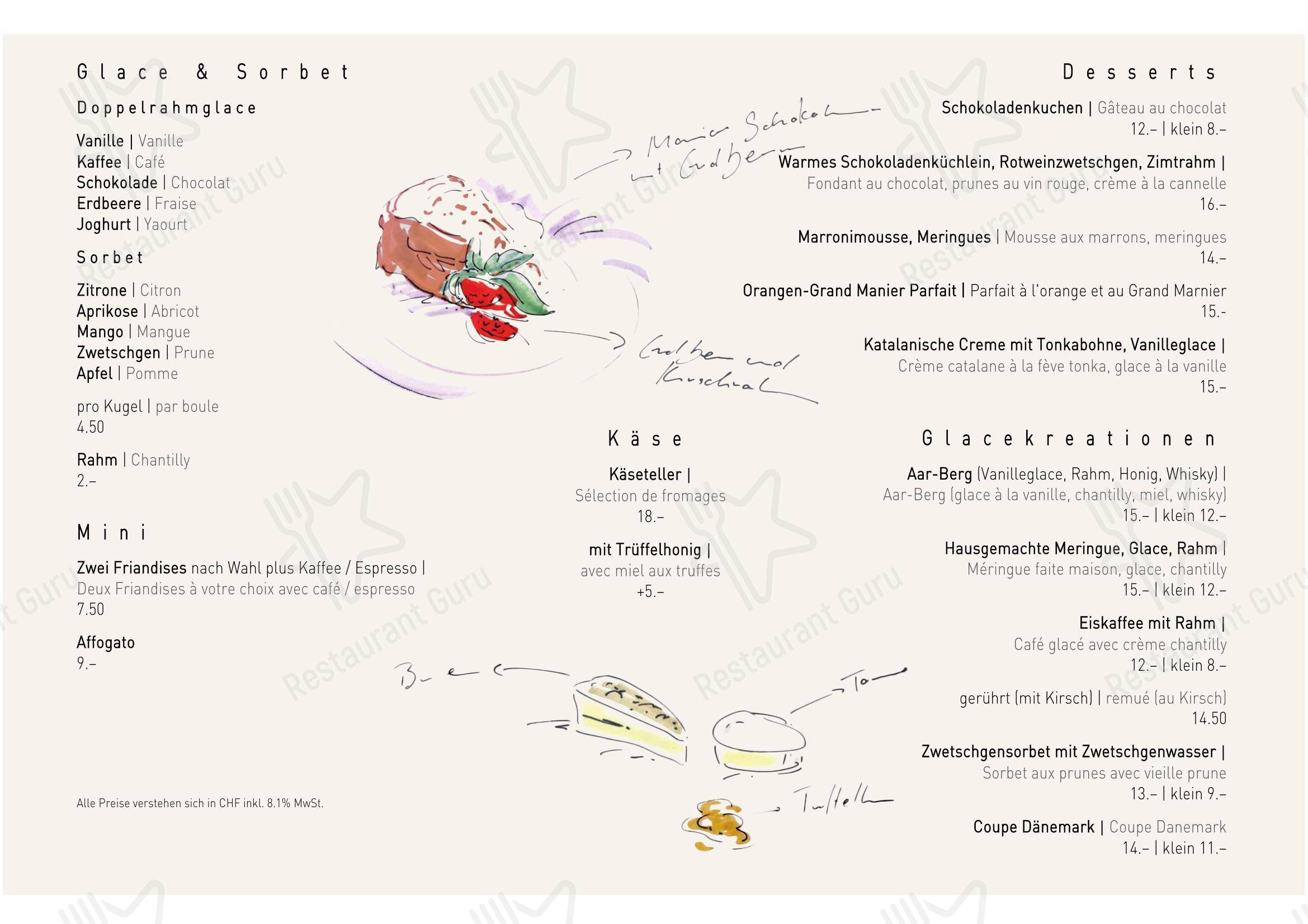 菜单 per Commerce ristorante