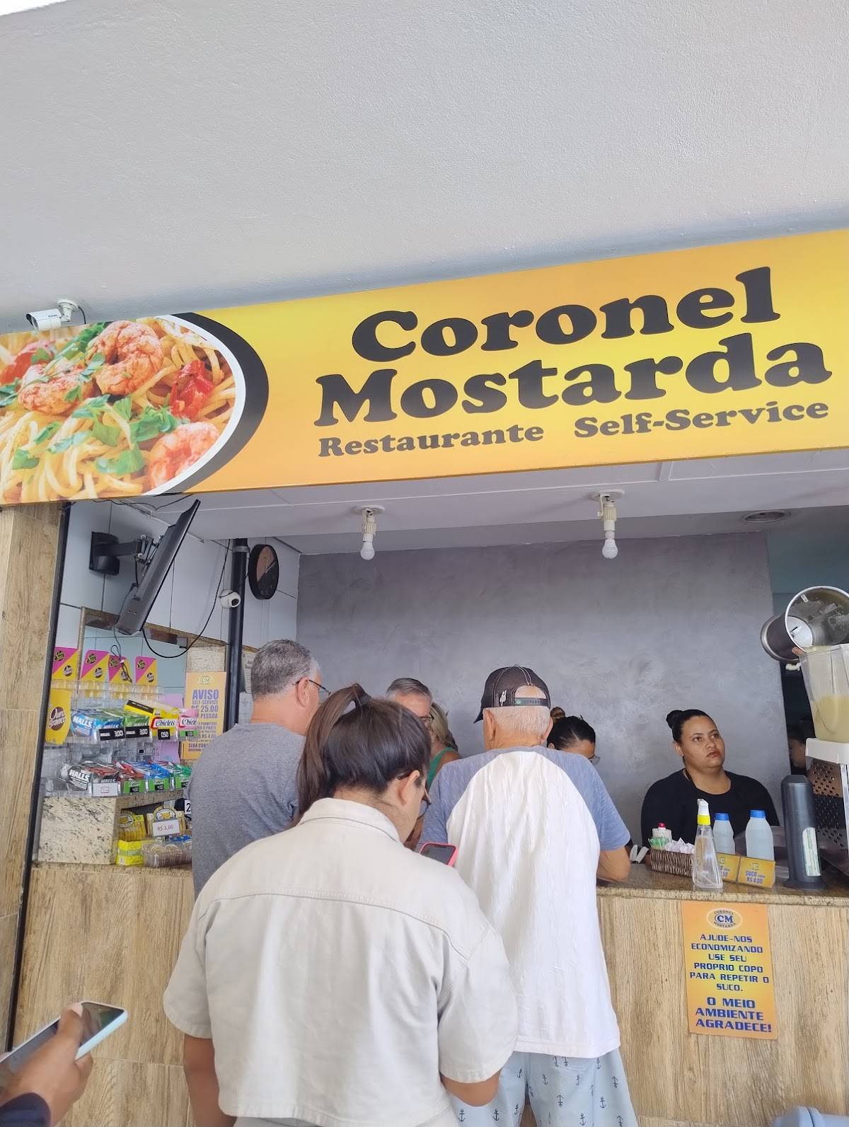 Coronel Mostarda cardápio