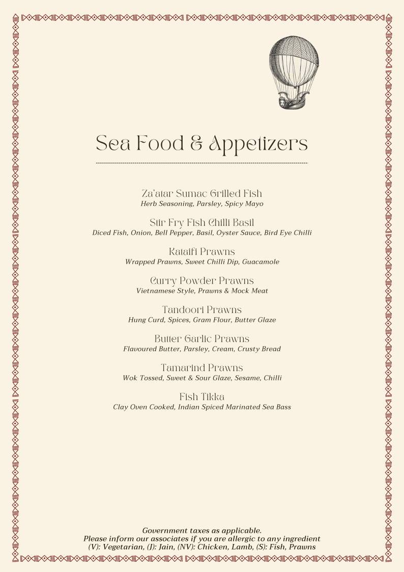 Cosy Box Mumbai menu