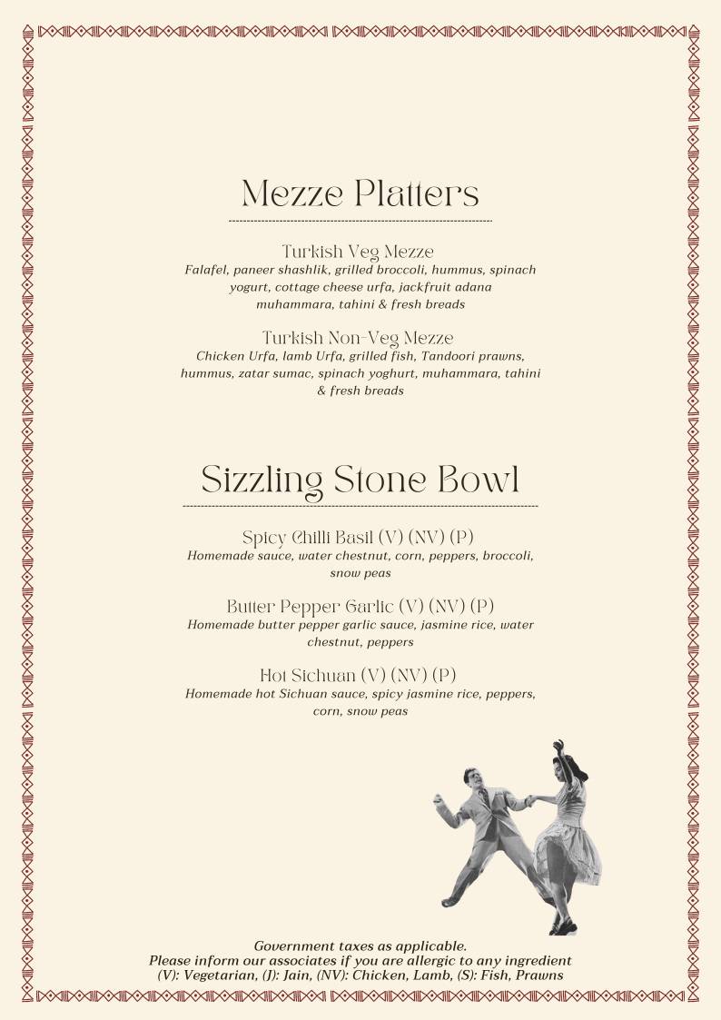 Cosy Box Mumbai menu