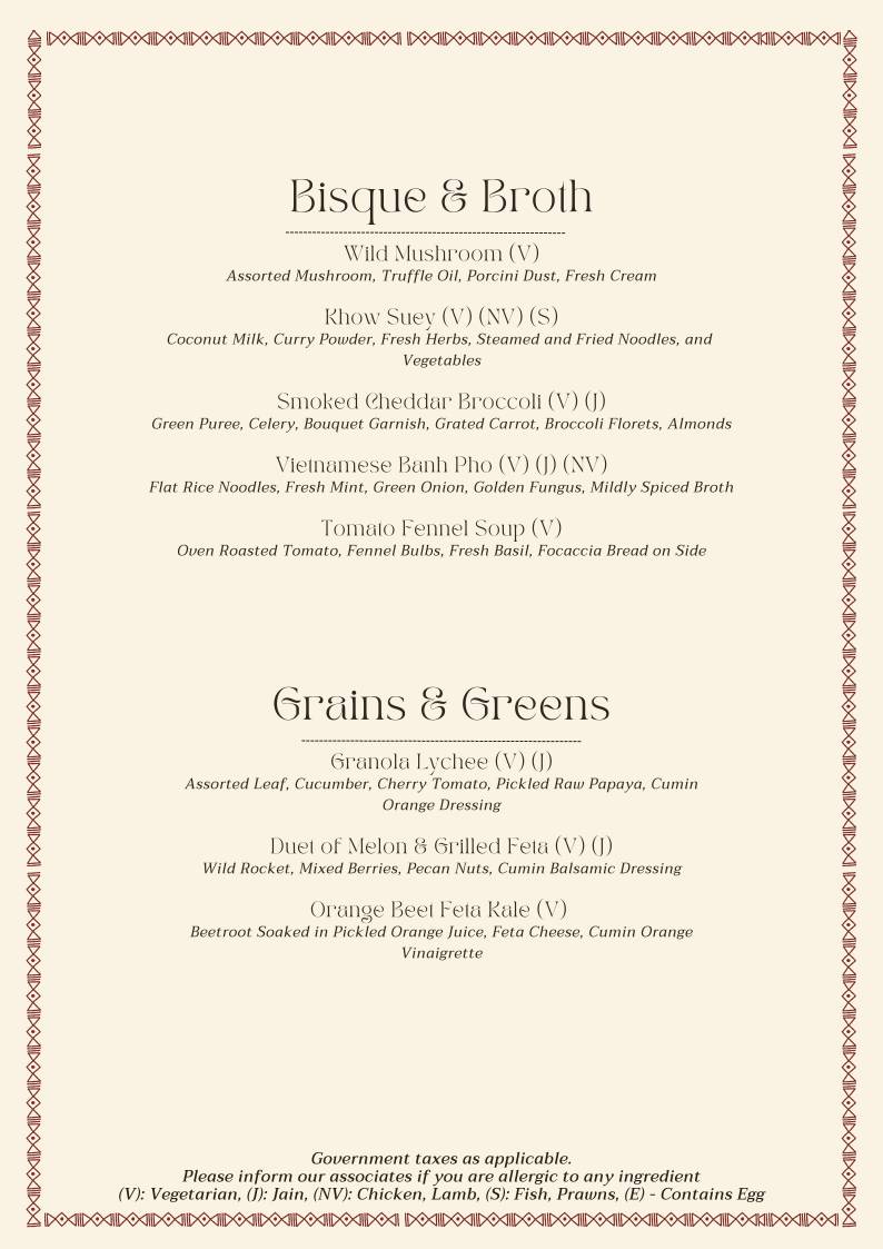 Cosy Box Mumbai menu