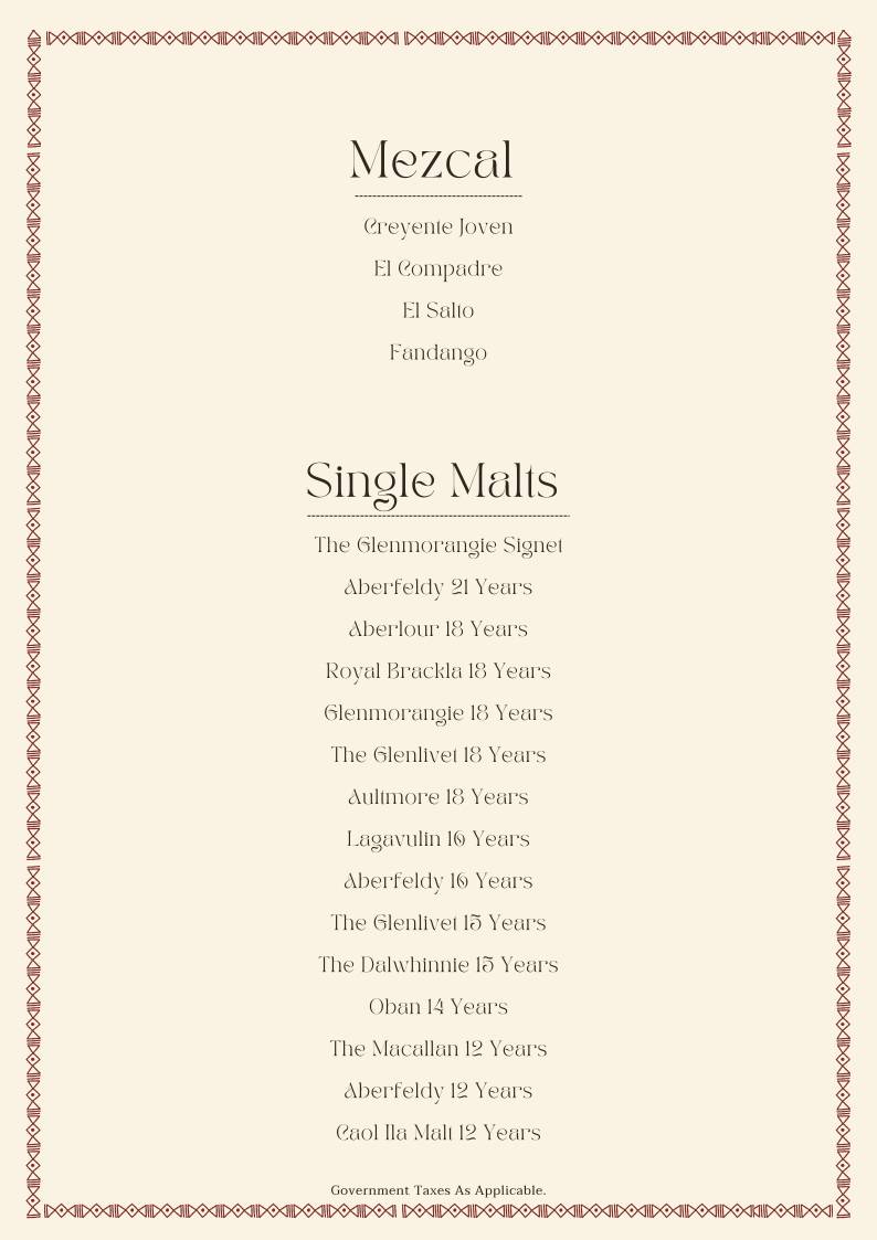 Cosy Box Mumbai menu