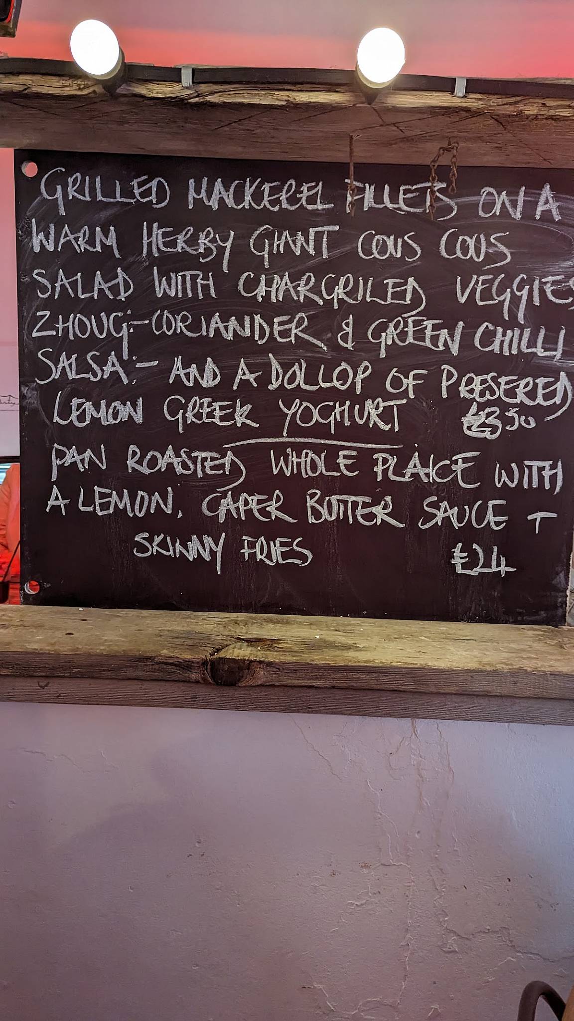 Menu at CrabShack restaurant, Worthing