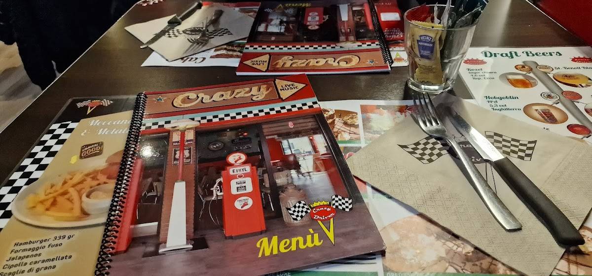 Menu di Crazy Driver 