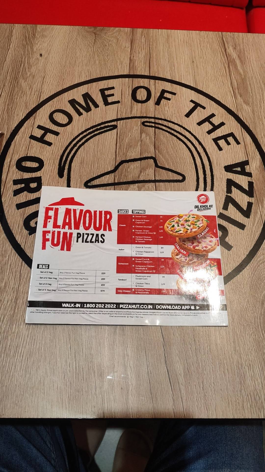 Pizza Hut Baxi Bazar, Cuttack menu