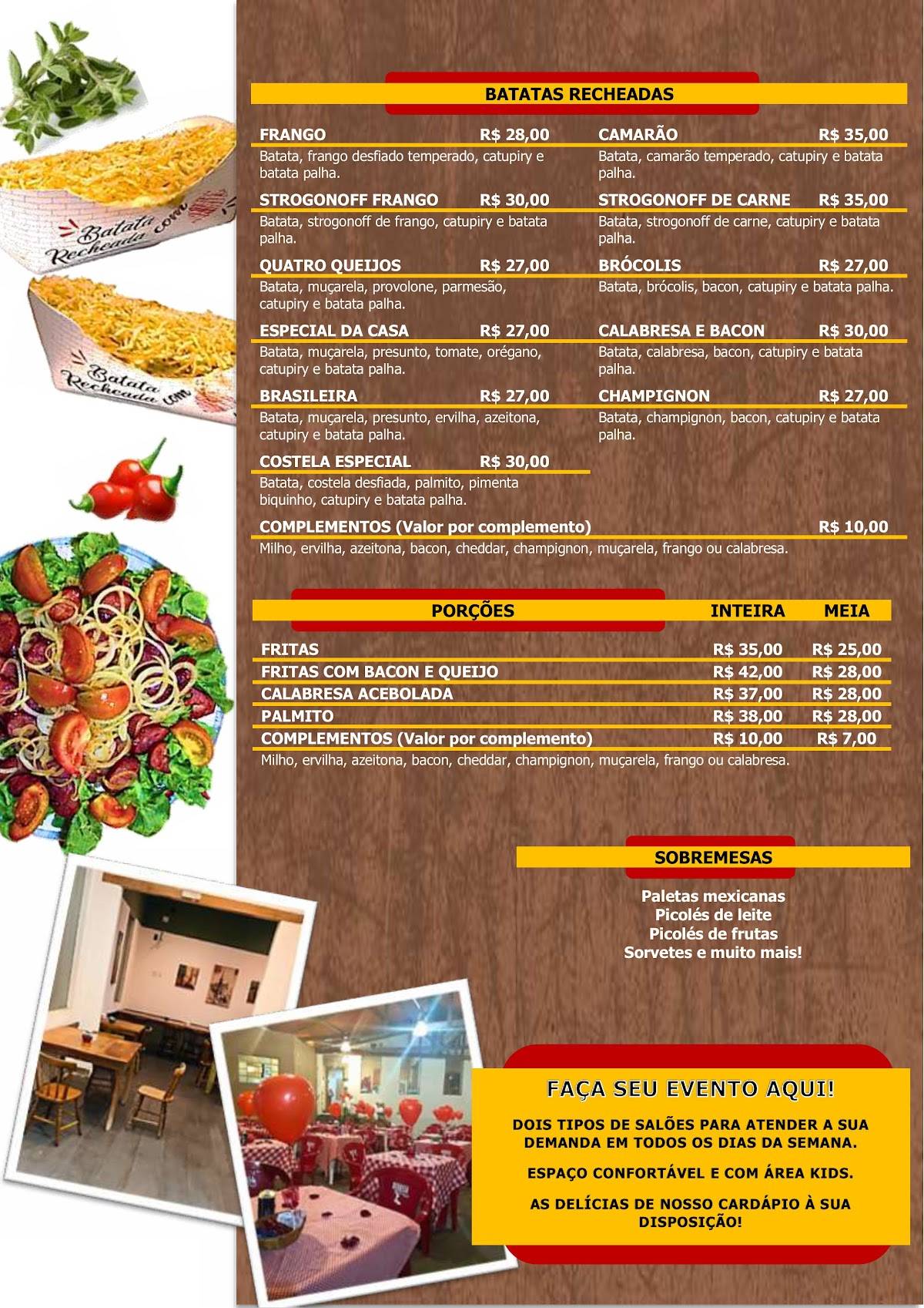 Pizzaria D'luigi cardápio