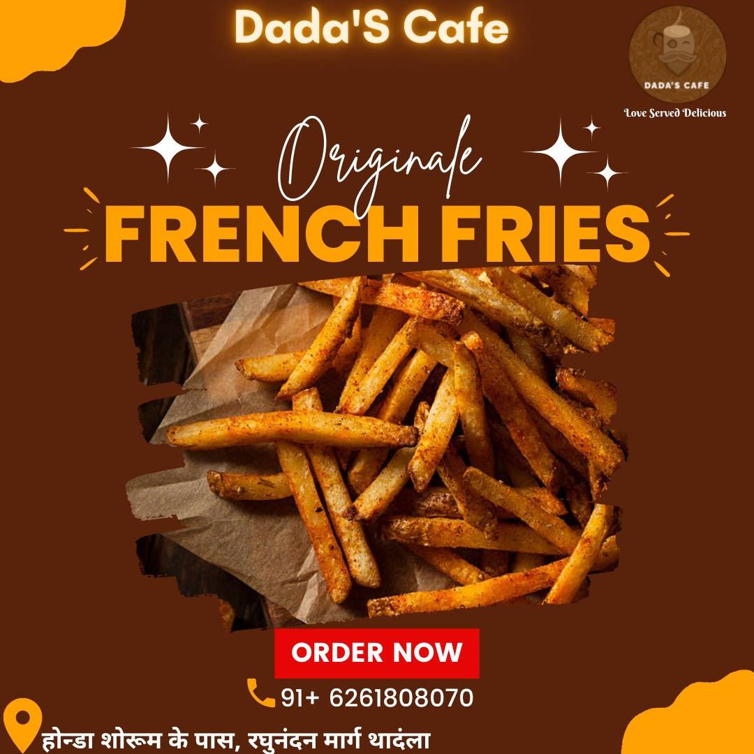 DADA'S CAFE menu