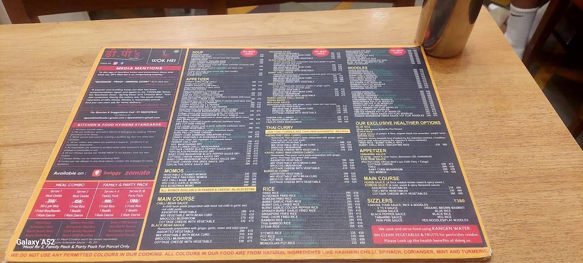 DP's Fast Food Center Matunga BUY 1 GET 1 FREE Offers menu