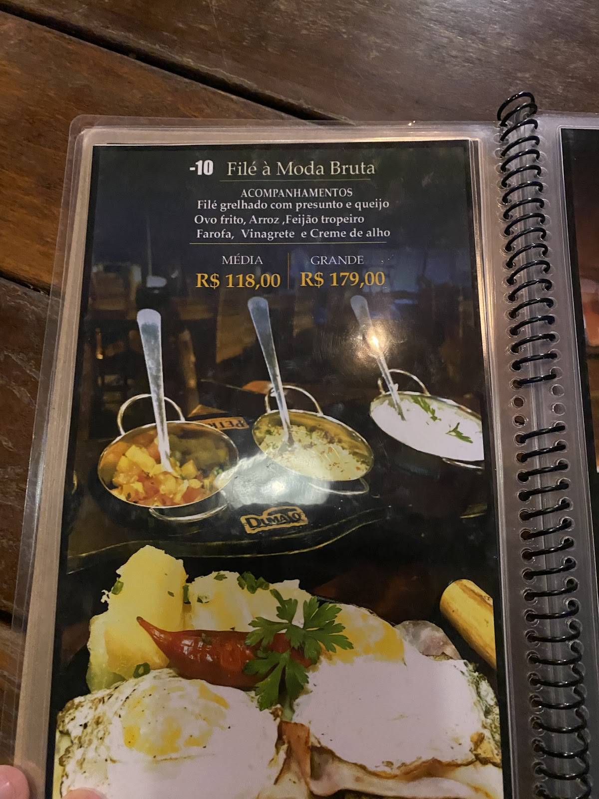 DUMATO BAR cardápio